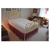 Victorian metal rail bed twin
