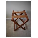 Folding luggage stand