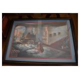 Framed Susan Mink Colclough AP 38"x28"