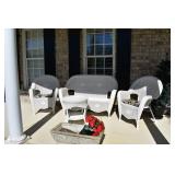 4 Pc Hampton Bay wicker set