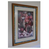 Framed Nancy Lund art 32"x39"