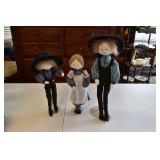 3 P. Buckley Moss Dolls 14"-18" tall