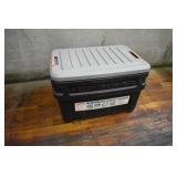 Rubber maid storage container