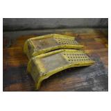 (2) Metal car ramps