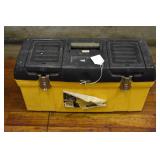 Zag tool box with electrical supplies