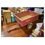 Red devil dump trailer
