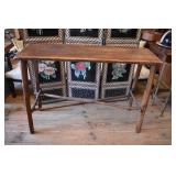 Primitive hand made console table 44"x16"x32"