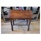 Antique end table 24"x14"x22"