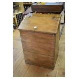 Antique flour/sugar chest 22"x17"x32"