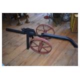 Cannon yard art hand made 61"x24"x16"