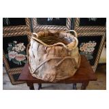 Large hand made basket