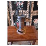Antique cast iron water pump