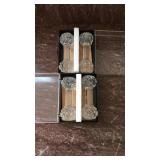 4 Hand crafted Imperial knife stands