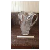 Heavy crystal pitcher
