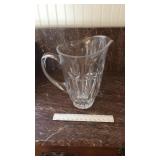 Heavy crystal pitcher