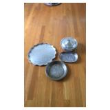 Lot of aluminum items