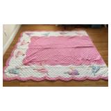 Quilt 96"x90" includes 1 sham