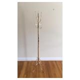 Metal coat rack stand