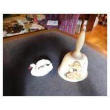 Goebel swan and bell