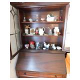 Remaining contents in secretary shelves