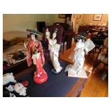3 vintage geisha dolls 2 are Nishi