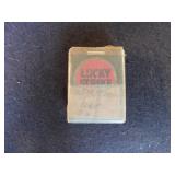 1930 dated sealed pack of Lucky Strike cigarettes