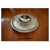 Vintage Kromex lazy susan servette