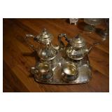 5 pc Gorham silver plate set