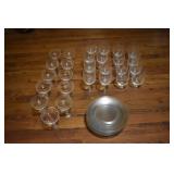32 pc Fostoria etched crystal set