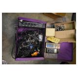 Lot of Misc., electronics incl., recoton amplifier