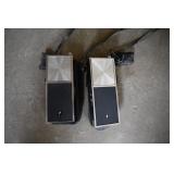2 Vintage 1966 walkie talkies with case