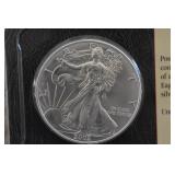 Uncirculated 2002 Silver Eagle