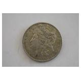 Uncirculated 1921 Morgan silver dollar