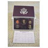 1986 Coin proof set