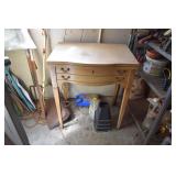 Vintage sewing machine table "no machine"