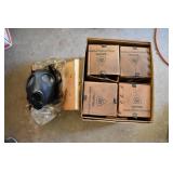 Box of 5 Isreali gas mask new old stock