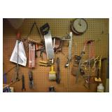Remaining items on wall