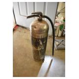 Vintage large fire extinguisher