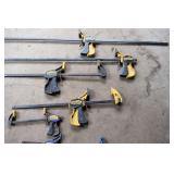 6 Bar clamps