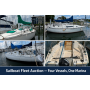 Sailboat Auction, Four Vessels, One Marina Online Auction