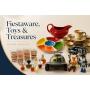 Fiestaware, Toys & Treasures Online Auction