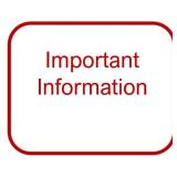 Important Information