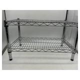 CHROME SHELVING UNIT