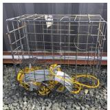 CRAB TRAP AND LEAD LINE