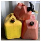 3 GAS CANS