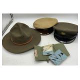 WWII US ARMY HATS