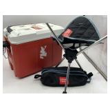MILWAUKEE COOLER AND CAMP CHAIR