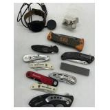 POCKET KNIVES, WATCH AND TIE CLIPS