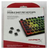 HYPERX DOUBLE SHOT PBT KEYCAPS-NEW