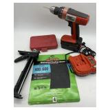 BLACK AND DECKER DRILL AND BIT SET